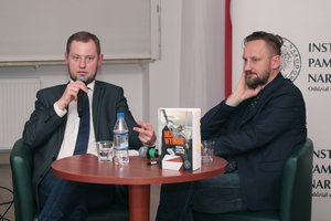 Dyskusja wokół książki „Bez wyboru. Głosowania do Sejmu PRL 1952–1989” – Warszawa, 11 grudnia 2018. Fot. Piotr Życieński (IPN)