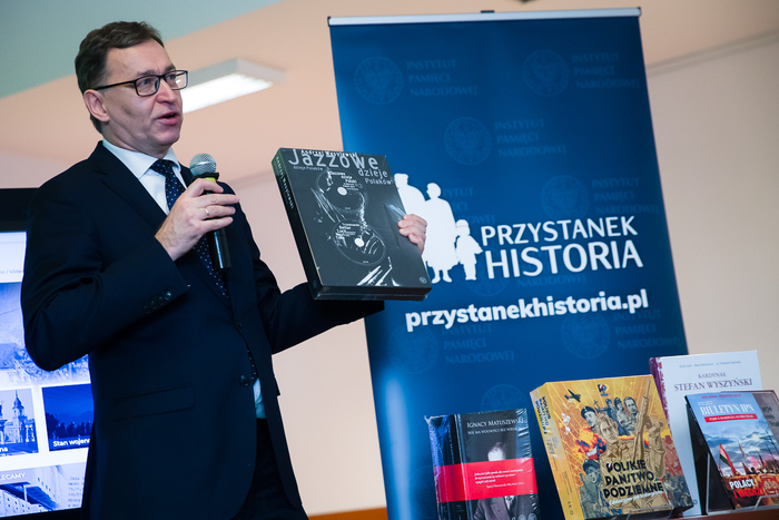 Dr Jarosław Szarek, prezes Instytutu Pamięci Narodowej – Warszawa, 11 grudnia 2019. Fot. Sławek Kasper (IPN)