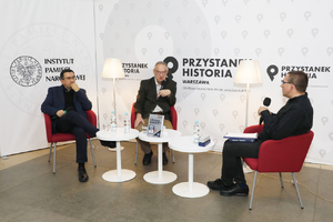 Dyskusja o książce „Oblicza zdrady?” – Warszawa, 17 listopada 2021. Fot. Piotr Życieński (IPN)