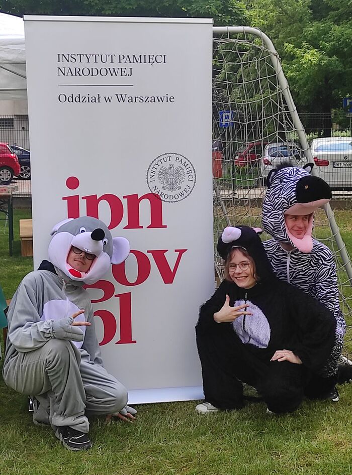 Edukatorzy warszawskiego Oddziału IPN na pikniku w Młodzieżowym Ośrodku Socjoterapii – Warszawa, 5 czerwca 2024