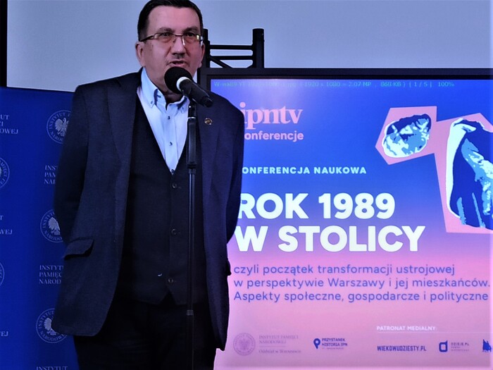 Ogólnopolska konferencja naukowa „Rok 1989 w stolicy, czyli początek transformacji ustrojowej w perspektywie Warszawy i jej mieszkańców. Aspekty społeczne, gospodarcze i polityczne” – Warszawa, 12 czerwca 2024