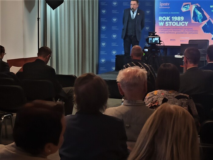 Ogólnopolska konferencja naukowa „Rok 1989 w stolicy, czyli początek transformacji ustrojowej w perspektywie Warszawy i jej mieszkańców. Aspekty społeczne, gospodarcze i polityczne” – Warszawa, 12 czerwca 2024