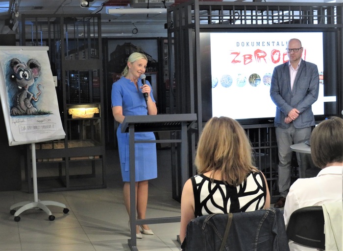 Podsumowanie konkursu „Dokumentaliści zbrodni”. Fot. Rafał Borkowski (IPN)
