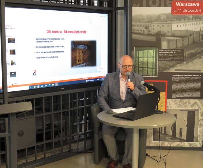 Podsumowanie konkursu „Dokumentaliści zbrodni”. Fot. Rafał Borkowski (IPN)