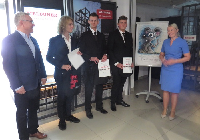 Podsumowanie konkursu „Dokumentaliści zbrodni”. Fot. Rafał Borkowski (IPN)