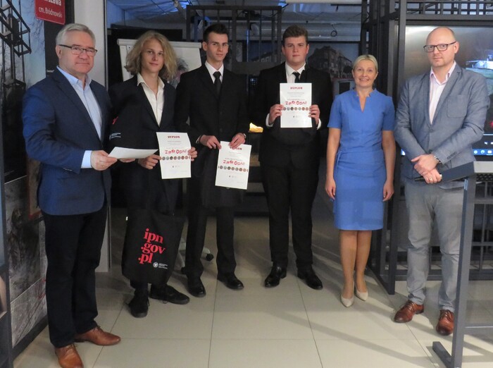 Podsumowanie konkursu „Dokumentaliści zbrodni”. Fot. Rafał Borkowski (IPN)