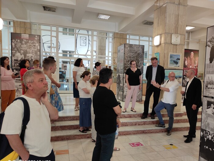 Otwarcie angielskiej wersji wystawy „Zimna wojna. Krótka historia podzielonego świata” – Krajowa (Rumunia), 4 lipca 2024