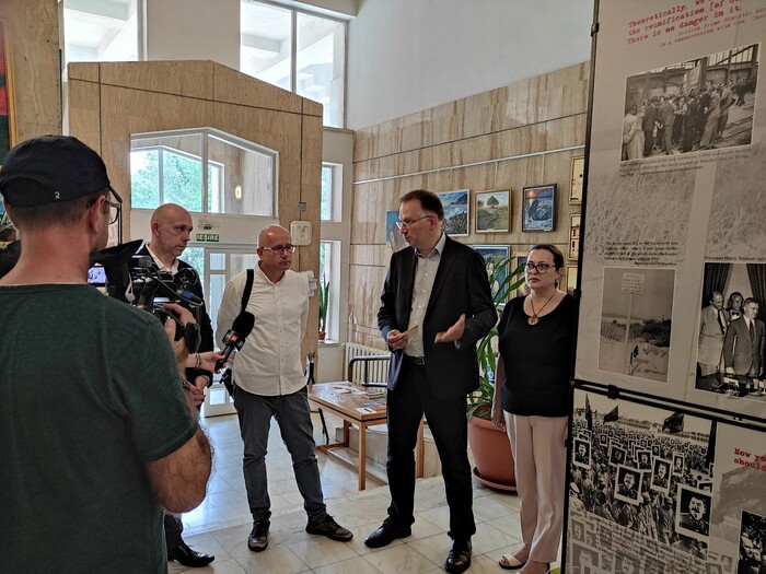 Otwarcie angielskiej wersji wystawy „Zimna wojna. Krótka historia podzielonego świata” – Krajowa (Rumunia), 4 lipca 2024