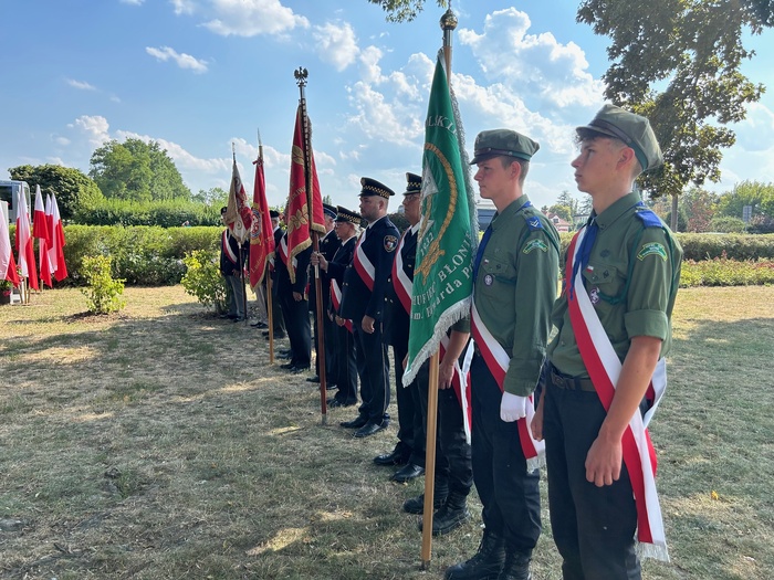 Upamiętnienie i wernisaż wystawy „Na odsiecz powstańczej Warszawie” – Ożarów Mazowiecki, 10 lipca 2024. Fot. Jacek Persa (IPN)