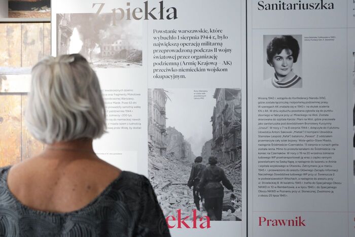 Uroczyste otwarcie wystawy „Z piekła do piekła” oraz koncert „Warszawo ma” z okazji 80. rocznicy powstania warszawskiego – Warszawa, 31 lipca 2024. Fot. Mikołaj Bujak (IPN)