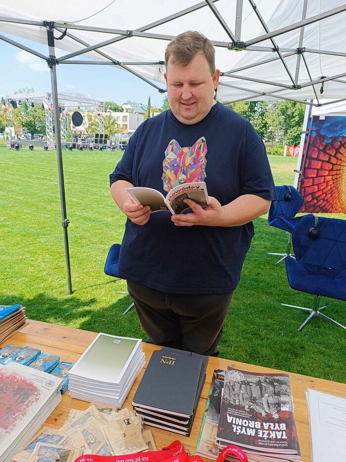 Warszawski Oddział IPN na obchodach powstania warszawskiego w Otwocku – 1 sierpnia 2024. Fot. Anna Maria Adamus (IPN)