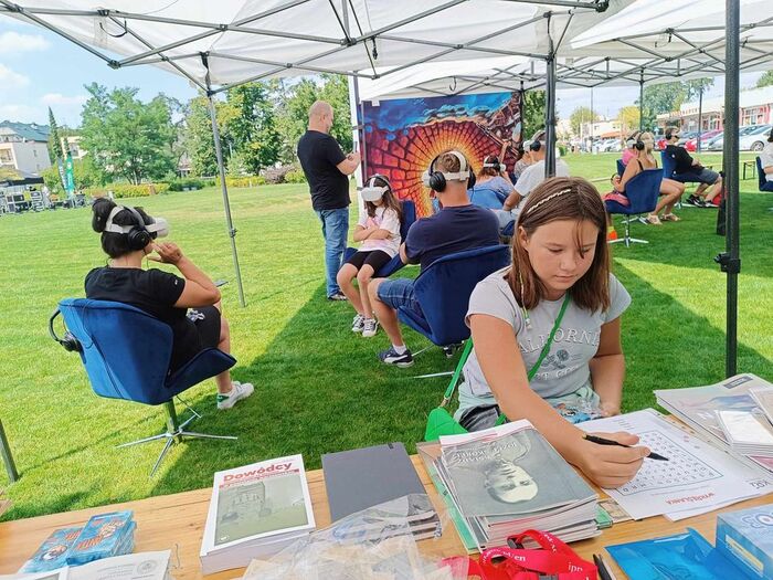 Warszawski Oddział IPN na obchodach powstania warszawskiego w Otwocku – 1 sierpnia 2024. Fot. Anna Maria Adamus (IPN)