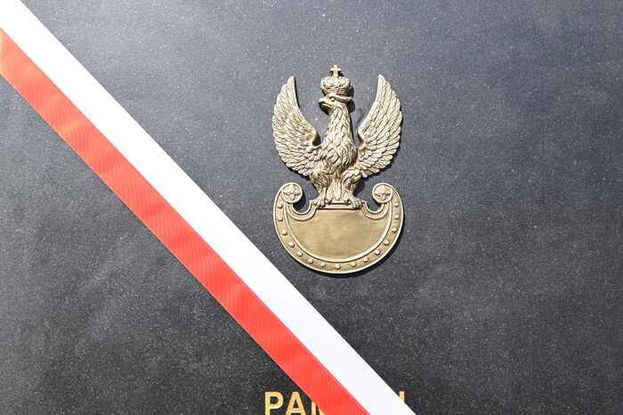 Uroczystość odsłonięcia tablicy pamiątkowej poświęconej komendantowi IV Rejonu „Fromczyn” VII Obwodu „Obroża” AK kpt. Stanisławowi Szulcowi ps. „Kania” oraz otwarcie wystawy „Na odsiecz powstańczej Warszawie” – Otwock, 11 września 2024. Fot. Zbigniew Siedlewski (IPN)