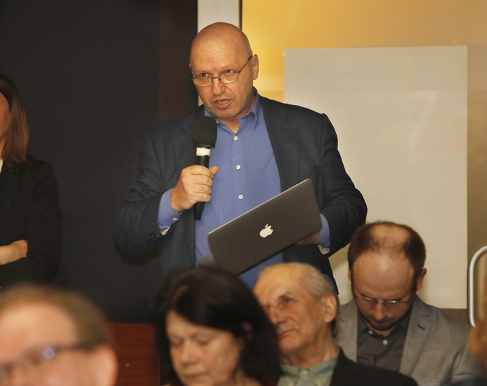 Międzynarodowa konferencja naukowa „Rachunki za Powstanie Warszawskie (1944–2024). Odpowiedzialność, rozliczenia, sprawiedliwość” – Warszawa, 2–3 października. Fot. Piotr Życieński (IPN)