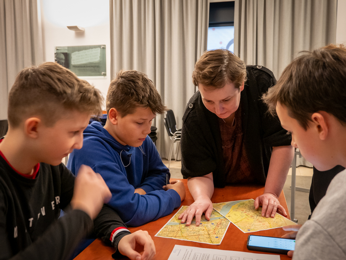 Warsztaty edukacyjne w ramach projektu IPN Silni Polską, Warszawa – 16 listopada 2024. Fot. Andrzej Kryński (IPN)