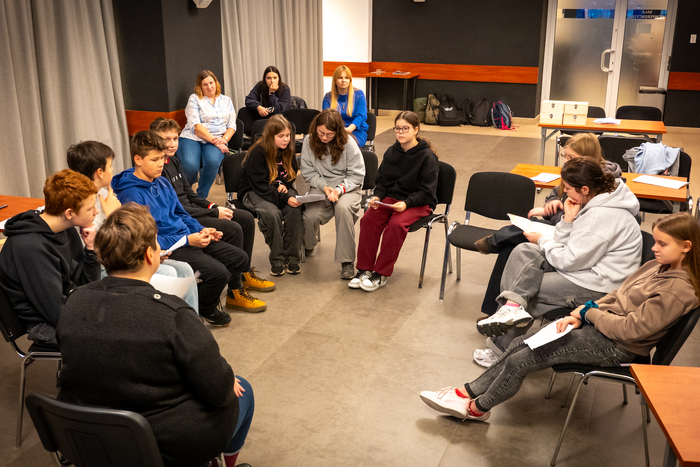 Warsztaty edukacyjne w ramach projektu IPN Silni Polską, Warszawa – 16 listopada 2024. Fot. Andrzej Kryński (IPN)