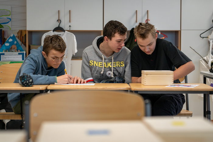 Kolejne warsztaty w ramach projektu edukacyjnego IPN „Silni Polską!” – inspirujące spotkanie z historią w Pruszkowie.Fot. Andrzej Kryński (IPN)