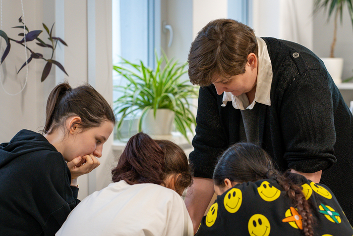 Kolejne warsztaty w ramach projektu edukacyjnego IPN „Silni Polską!” – inspirujące spotkanie z historią w Pruszkowie.Fot. Andrzej Kryński (IPN)