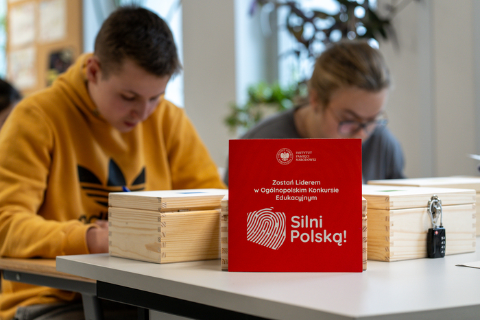 Kolejne warsztaty w ramach projektu edukacyjnego IPN „Silni Polską!” – inspirujące spotkanie z historią w Pruszkowie.Fot. Andrzej Kryński (IPN)