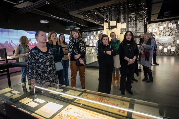Seminarium wyjazdowe dla nauczycieli z Mazowsza dotyczące pacyfikacji kopalni „Wujek” – Katowice, 30 listopada 2024. Fot. Andrzej Kryński (IPN)