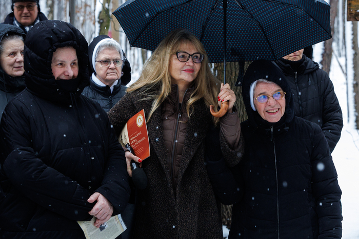 Uroczystość upamiętniająca Matkę Marię Symplicytę Nehring i Siostry Felicjanki – Warszawa, 12 stycznia 2025. Fot. Sławomir Kasper (IPN)