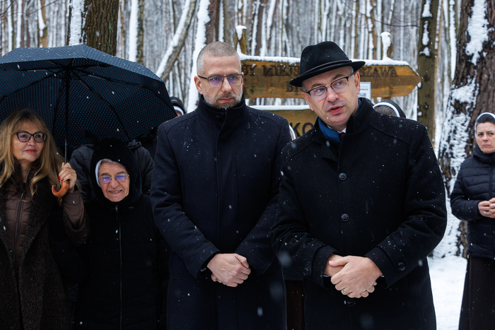 Uroczystość upamiętniająca Matkę Marię Symplicytę Nehring i Siostry Felicjanki – Warszawa, 12 stycznia 2025. Fot. Sławomir Kasper (IPN)