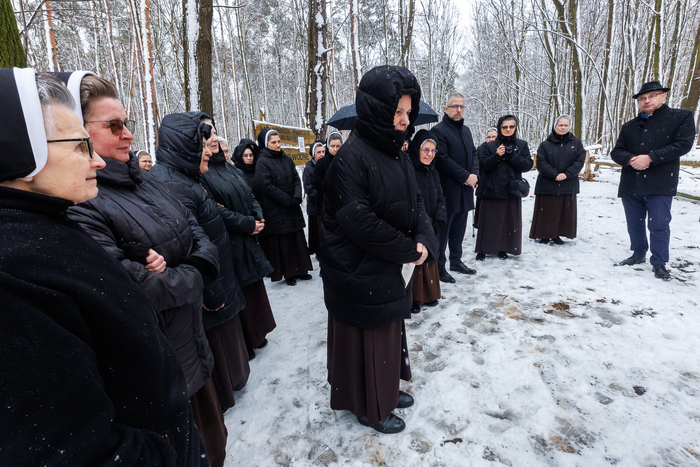 Uroczystość upamiętniająca Matkę Marię Symplicytę Nehring i Siostry Felicjanki – Warszawa, 12 stycznia 2025. Fot. Sławomir Kasper (IPN)