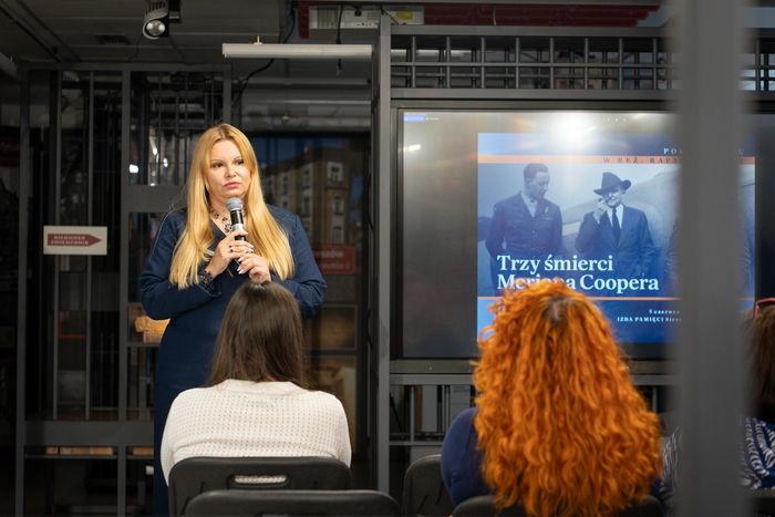 Pokaz filmu dokumentalnego „Trzy śmierci Meriana Coopera” – Warszawa, 5 czerwca 2025. Fot. Andrzej Kryński (IPN)