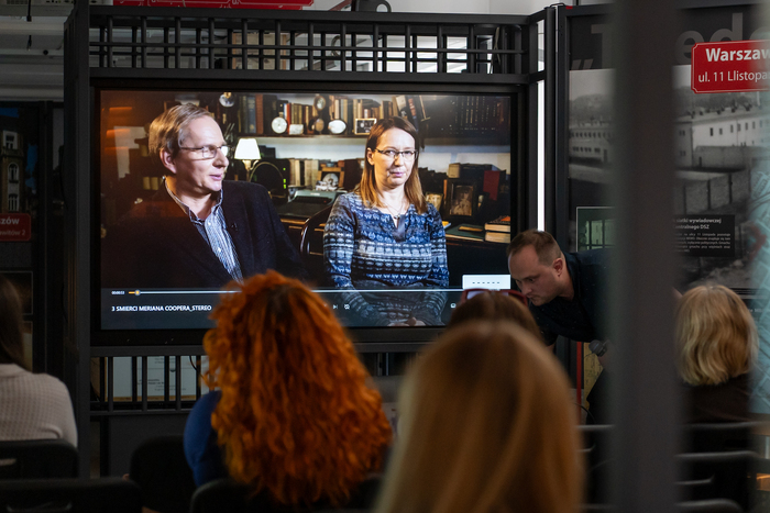 Pokaz filmu dokumentalnego „Trzy śmierci Meriana Coopera” – Warszawa, 5 czerwca 2025. Fot. Andrzej Kryński (IPN)