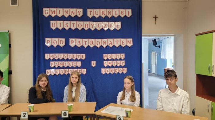 Polska – moja Ojczyzna” – Gminny Konkurs Historyczny pod patronatem Oddziału IPN w Warszawie, 4 czerwca 2025, Gołosze. Fot. Publiczna SP w Gołoszach
