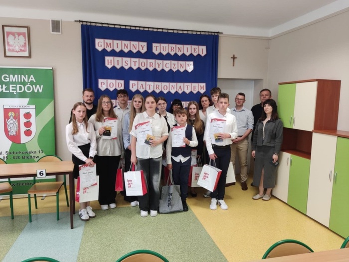 Polska – moja Ojczyzna” – Gminny Konkurs Historyczny pod patronatem Oddziału IPN w Warszawie, 4 czerwca 2025, Gołosze. Fot. Publiczna SP w Gołoszach