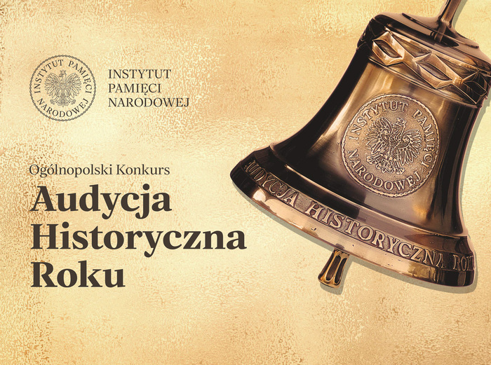 Grafika: XII edycja ogólnopolskiego konkursu IPN „Audycja Historyczna Roku”