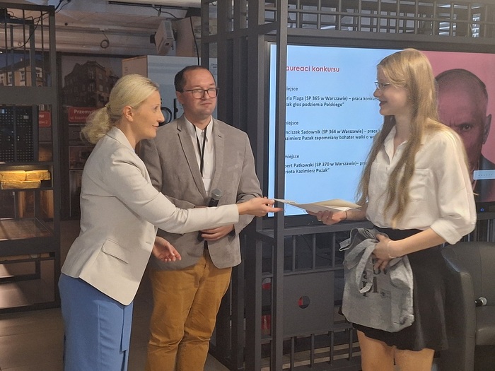 Gala konkursu „Z wami nie będę rozmawiał, o żadną łaskę prosił nie będę”. Życie i działalność Kazimierza Pużaka”.