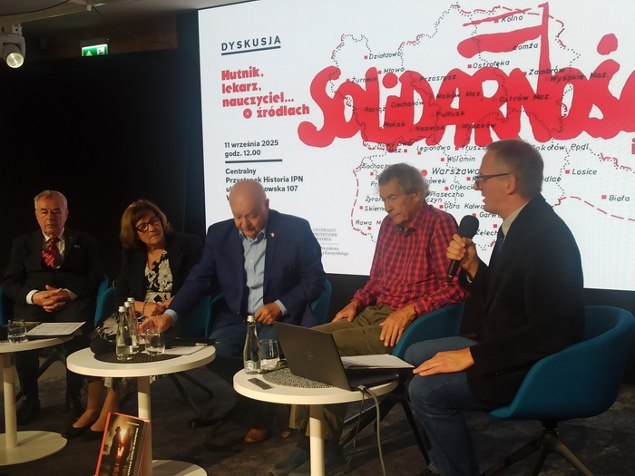 Dyskusja „Hutnik, lekarz, nauczyciel… O źródłach „Solidarności” i nie tylko” – Warszawa, 11 września 2025