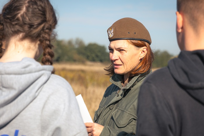 Warszawa 1944: Misja Ocalenie” – gra terenowa w rocznicę zakończenia Powstania Warszawskiego – Warszawa, 2 października 2025. Fot. Andrzej Kryński (IPN)
