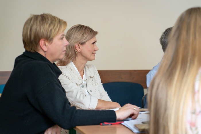 Szkolenie metodyczne dla nauczycieli szkół podstawowych „Z wystawą, grą i komiksem przez historię – narzędzia edukacyjne IPN w pracy nauczyciela” – Ciechanów, 8 października 2025. Fot. Andrzej Kryński (IPN)