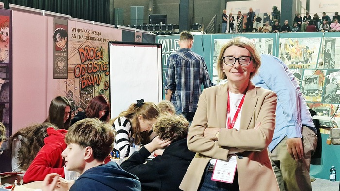 Oddział IPN w Warszawie na Kongresie Przyszłości Narodowej w Łodzi. Fot. Andrzej Kryński (IPN)