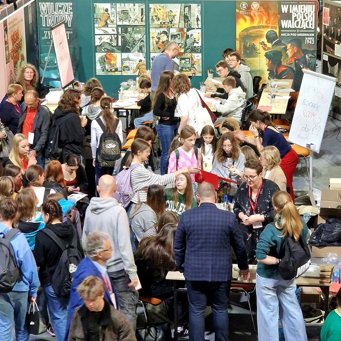 Oddział IPN w Warszawie na Kongresie Przyszłości Narodowej w Łodzi. Fot. Andrzej Kryński (IPN)