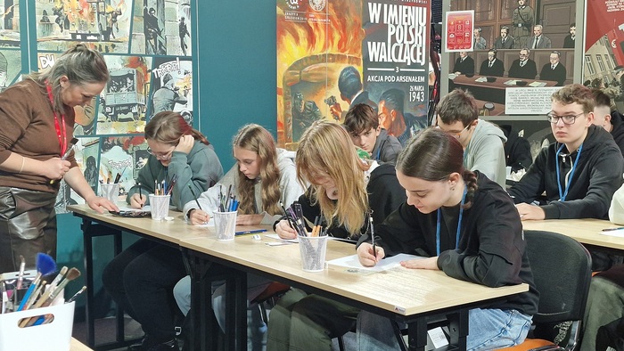 Oddział IPN w Warszawie na Kongresie Przyszłości Narodowej w Łodzi. Fot. Andrzej Kryński (IPN)