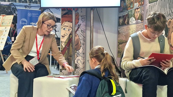 Oddział IPN w Warszawie na Kongresie Przyszłości Narodowej w Łodzi. Fot. Andrzej Kryński (IPN)