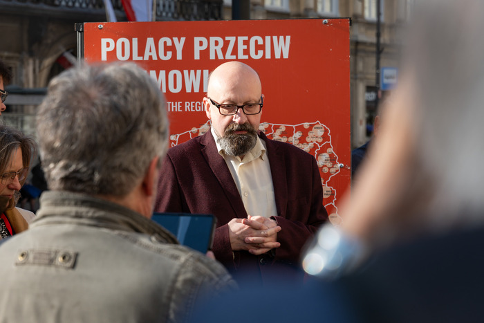 „TU rodziła się »Solidarność«” — wystawa IPN w ramach obchodów 45-lecia NSZZ „Solidarność” UW. Fot. Andrzej Kryński (IPN)