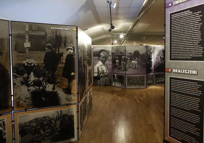 W zamojskim Arsenale można oglądać wystawę IPN „Ukradzione dzieciństwo” – Zamość, 13 lutego – 19 kwietnia 202. Fot. Muzeum Fortyfikacji i Broni Arsenał