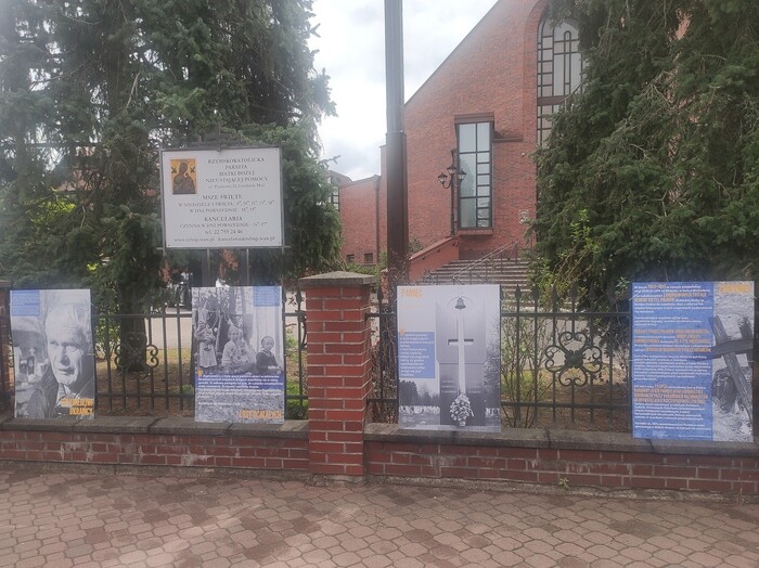 Wystawa „Sąsiedzka krew. Ludobójstwo wołyńsko-galicyjskie 1943–1945” – Grodzisk Mazowiecki, lipiec – sierpień 2026. Fot. Sławomir Stępień (IPN)