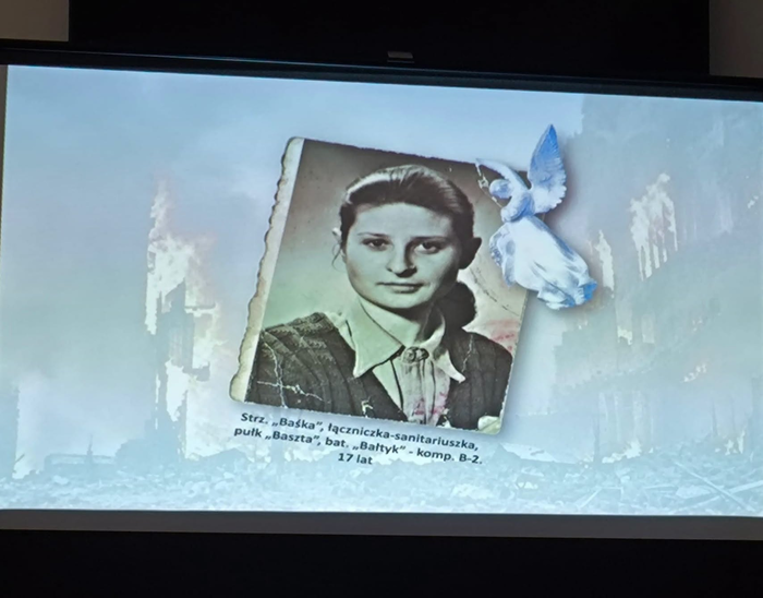 „Powstańcze Anioły” – wykład Marcina Łaszczyńskiego – Zielona (Warszawa), 25 września 2026. Fot. Katarzyna Gawłowska (IPN)