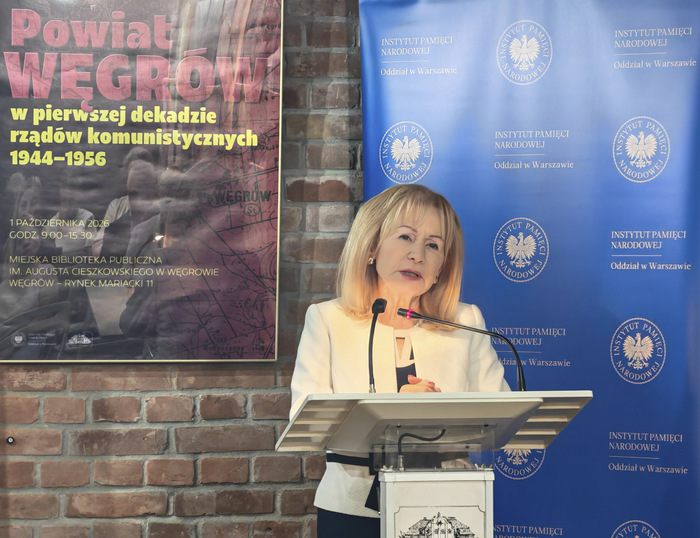 Konferencja naukowa „Powiat Węgrów w pierwszej dekadzie rządów komunistycznych 1944–1956” – Węgrów, 1 października 2026. Fot. Iwona Spałek (IPN)