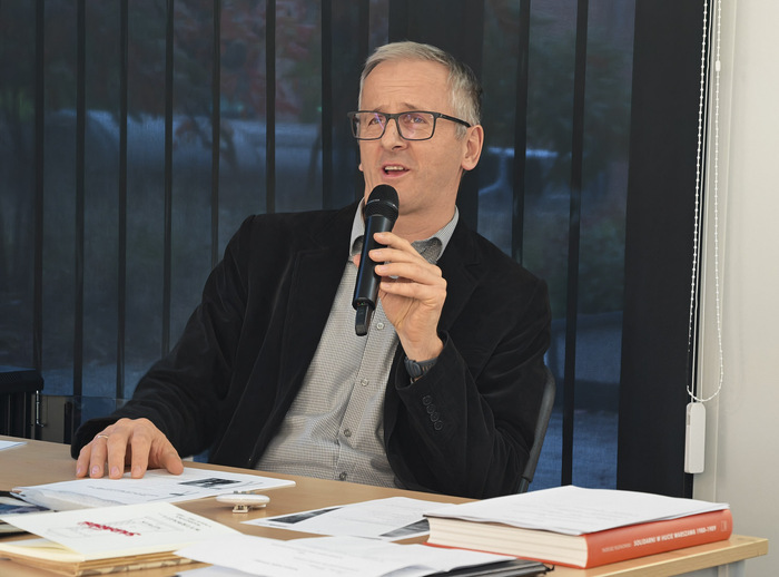 „Między młotem a kowadłem” – pierwsze spotkanie cyklu „Środy na Szwedzkiej” – Warszawa, 14 października 2026. Fot. Iwona Spałek (IPN)