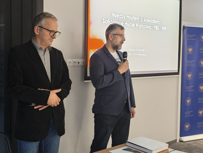 „Między młotem a kowadłem” – pierwsze spotkanie cyklu „Środy na Szwedzkiej” – Warszawa, 14 października 2026. Fot. Iwona Spałek (IPN)