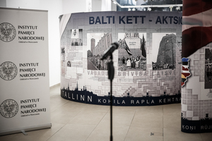Uroczyste spotkanie towarzyszące wystawie „The Baltic way – an action for freedom” – Warszawa, 21 sierpnia 2019. Fot. Sławomir Kasper (IPN)