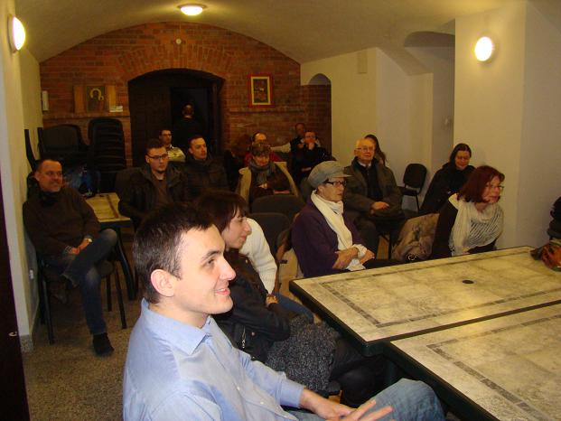 Uczestnicy spotkania u św. Floriana