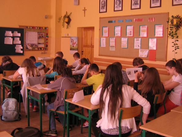 Uczniowie zastanawiali się, czym różni się ich życie od życia dziesięciolatków w 1939